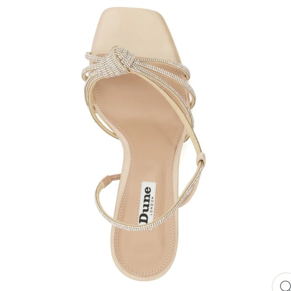 Dune London Metas Crystal Slingback Sandal Mink
Women size 41US 11 gently used - Picture 3 of 16